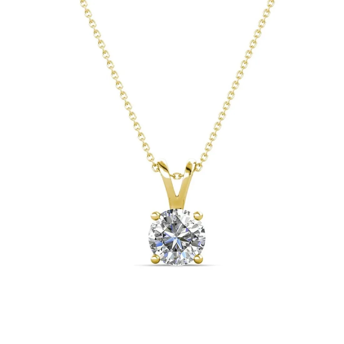 Collier Femme MYC-Paris Solitaire - DP0079-G Laiton Doré