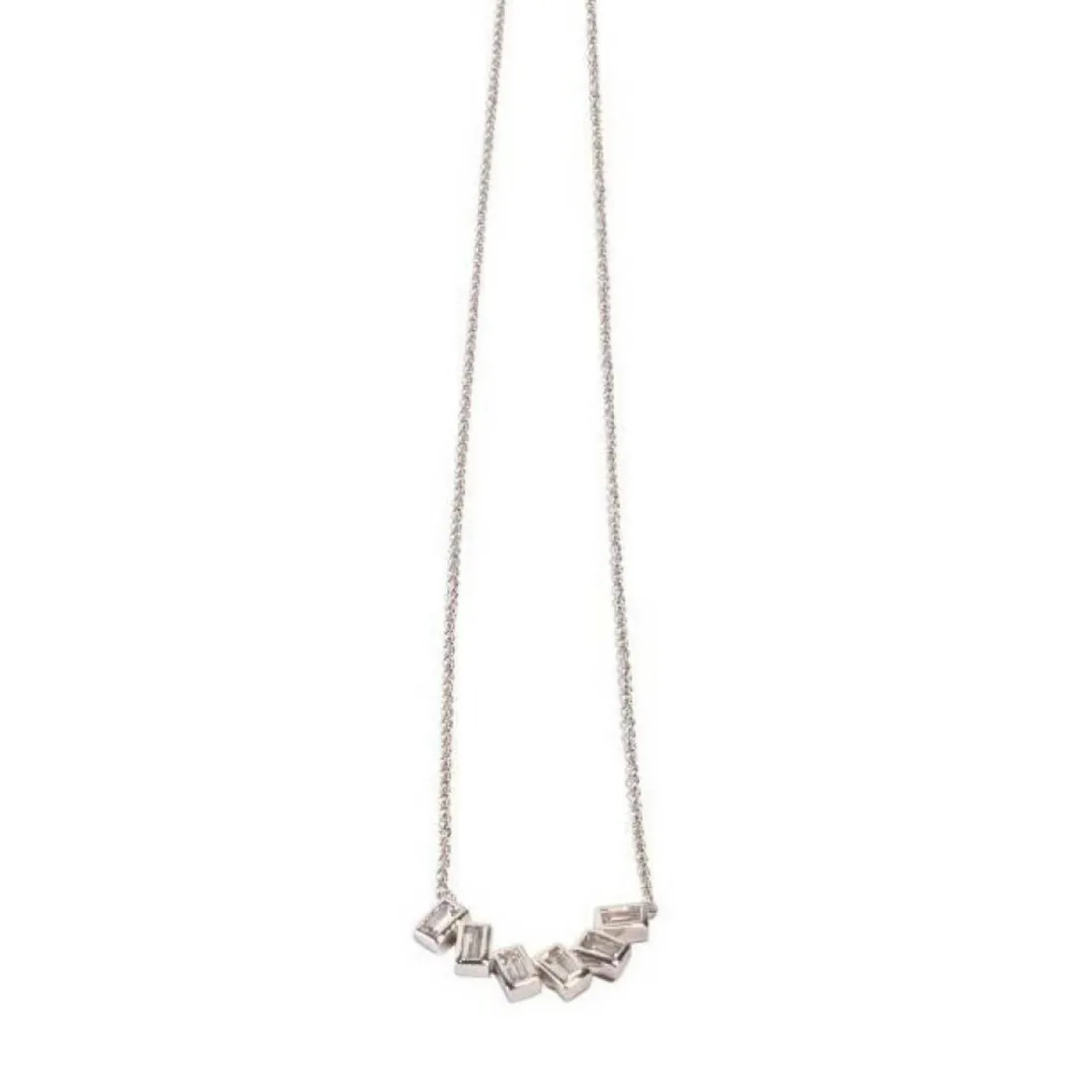 Collier Femme Pavia Kosma Paris - Argenté Blanc