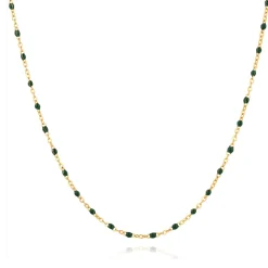 Collier Femme Pixies Bijoux - PNS0030-1GRE Acier Vert