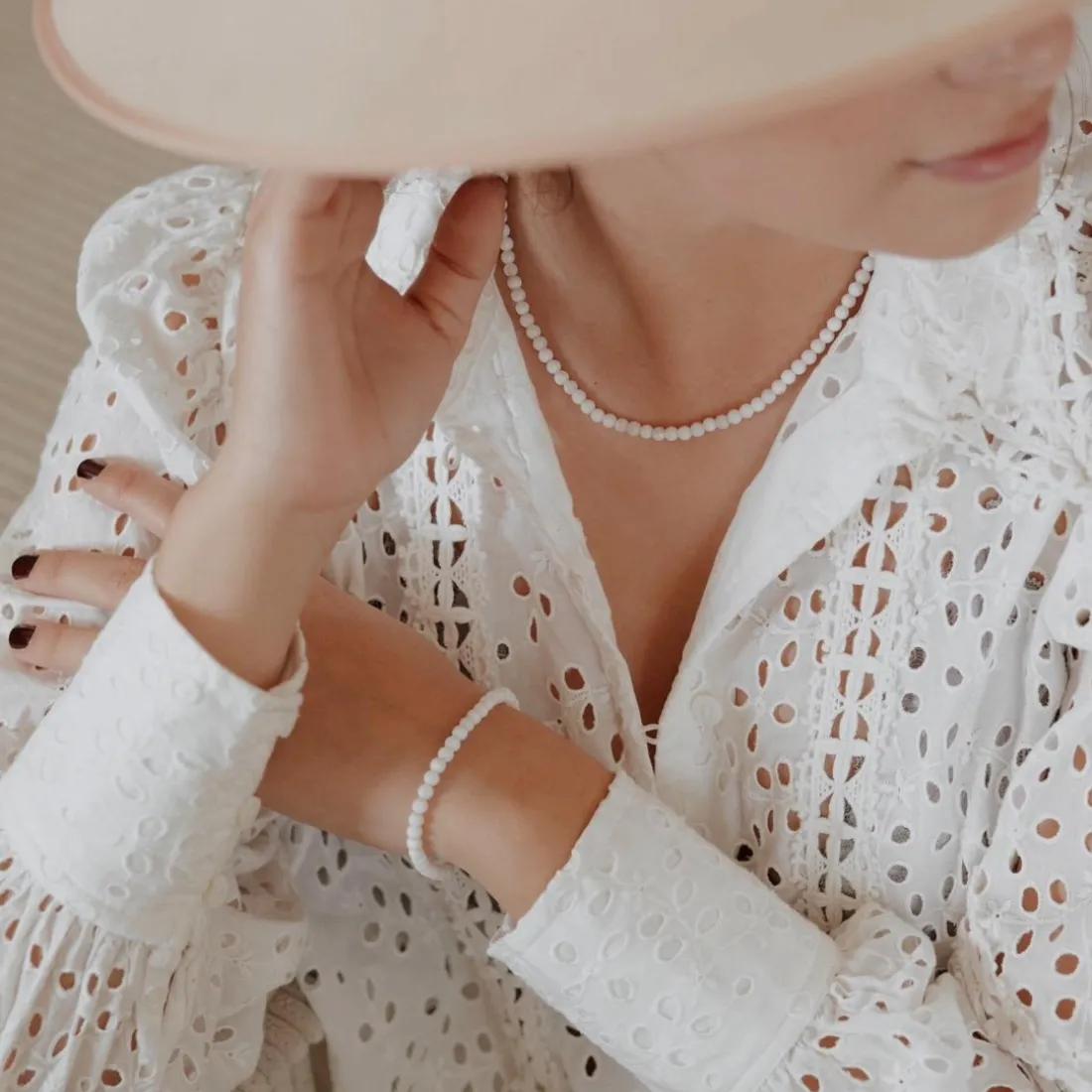 Collier Femme Sloya Serena en Pierres de Lune