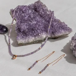 Collier Femme Sloya Lumia Améthyste