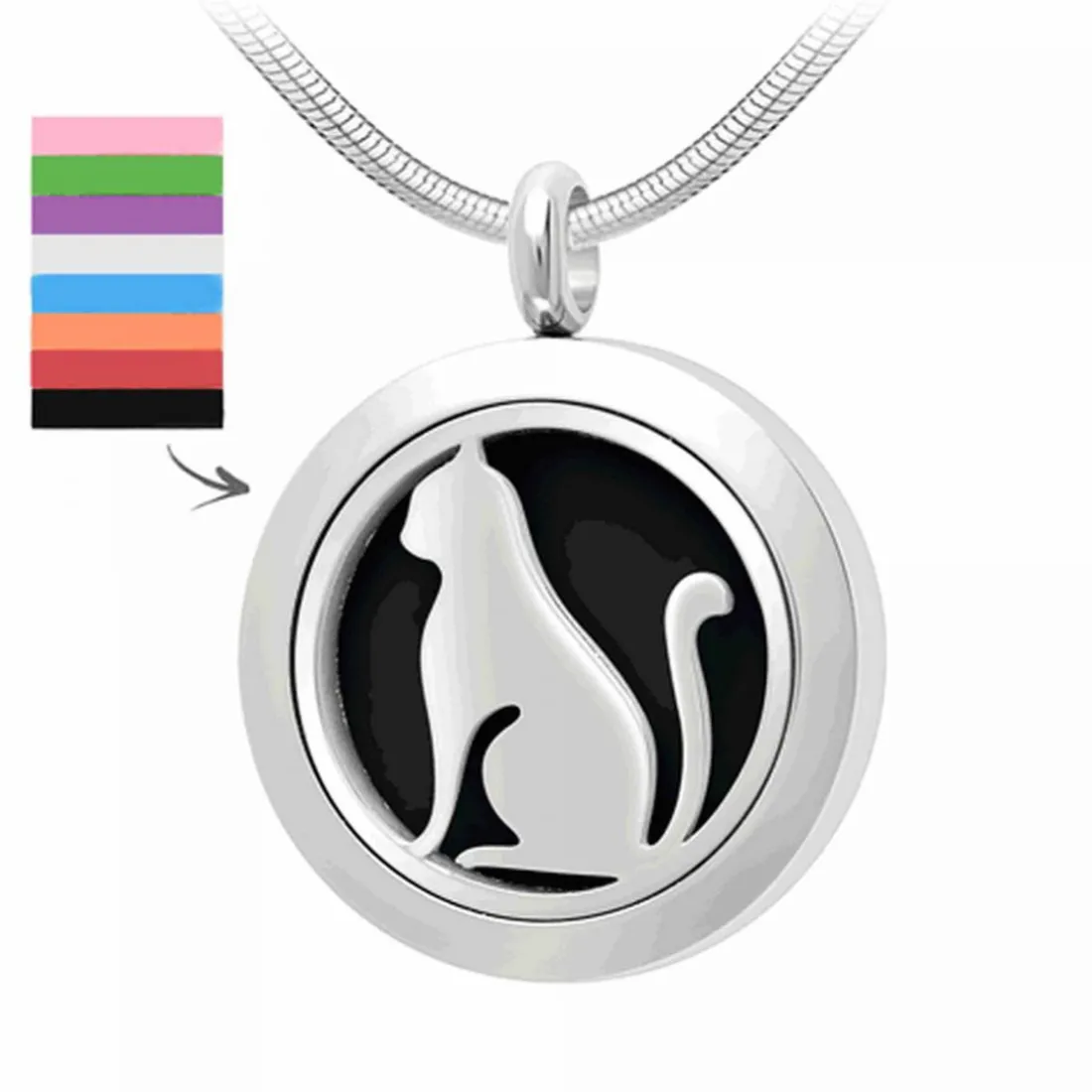 Collier femme So Charm - B2054 Acier Argent
