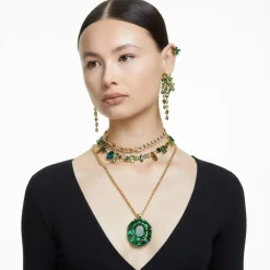 Collier Femme Swarovski - 5613735 Métal Vert