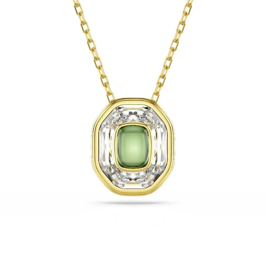 Collier Femme Swarovski Chroma Stack - 5705580 Plaqué or Vert