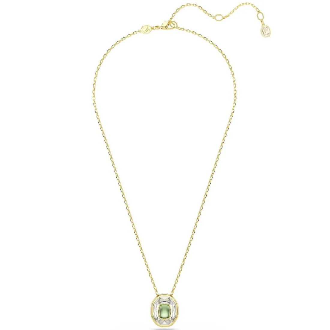 Collier Femme Swarovski Chroma Stack - 5705580 Plaqué or Vert