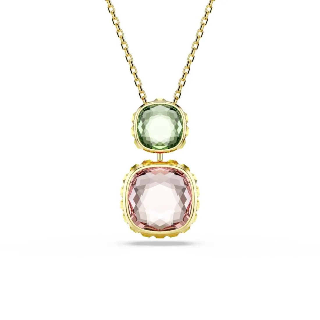 Collier Femme Swarovski Chroma Versatile - 5692496 Plaqué or Multicolore