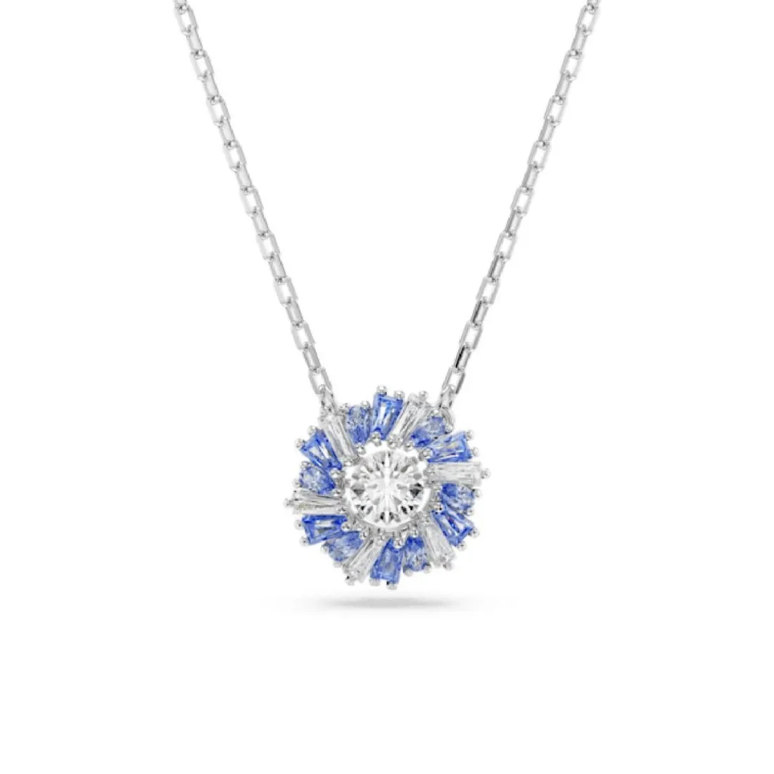 Collier Femme Swarovski Idyllia E - 5680013 bleu,argent
