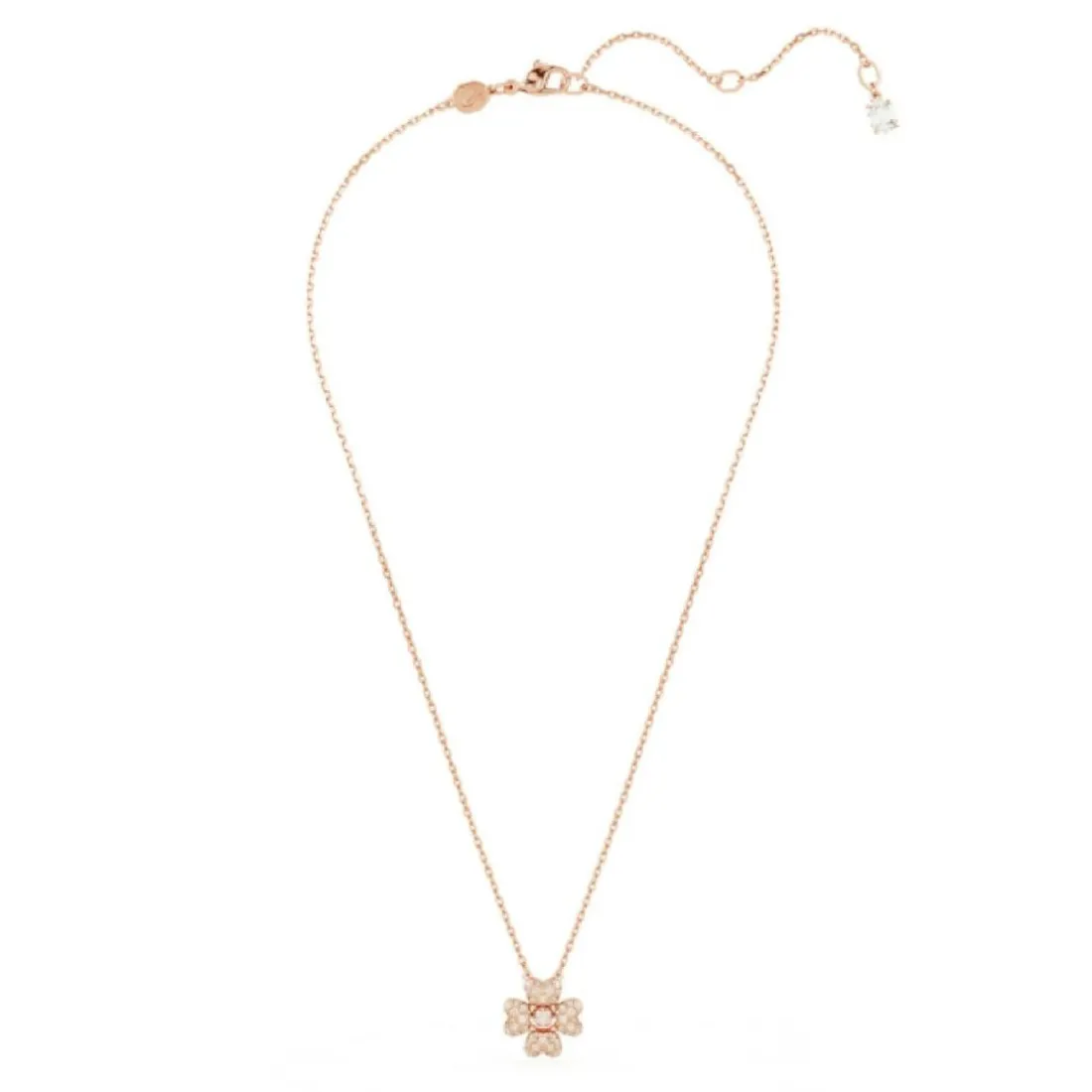 Collier Femme Swarovski Idyllia 5674211 - CZ CloverSilk/ROS