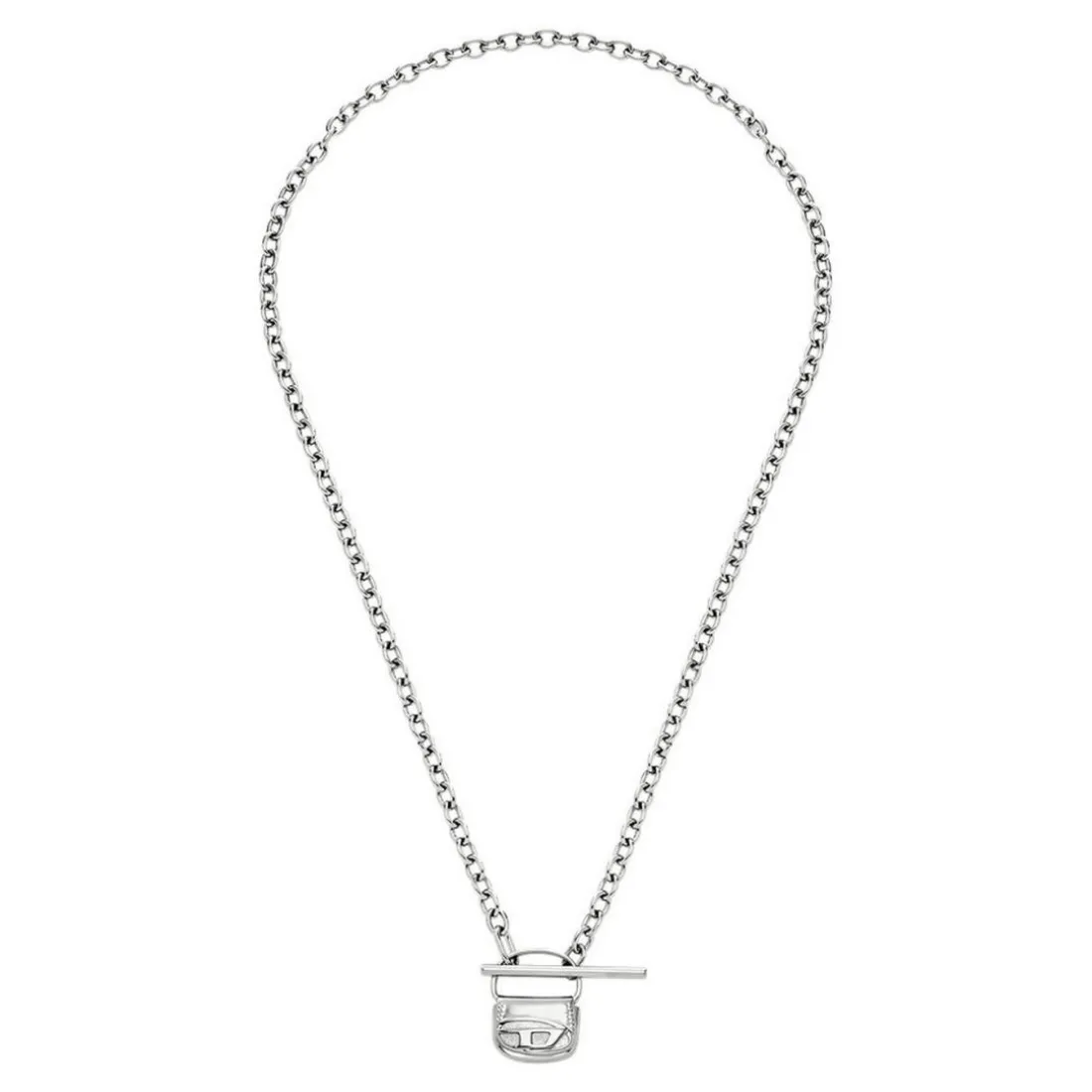 Collier Homme Diesel Bijoux Acier Classique - DX1593040 Acier inoxydable