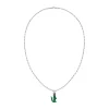 Collier Homme Lacoste Arthor 2040228 - Acier Vert