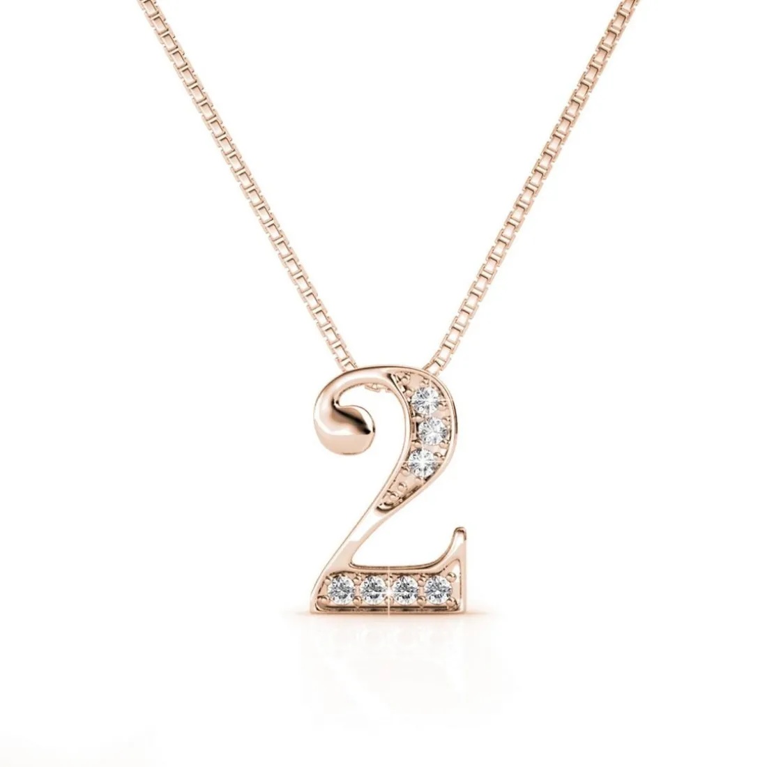 Collier Number 2 Or Rose