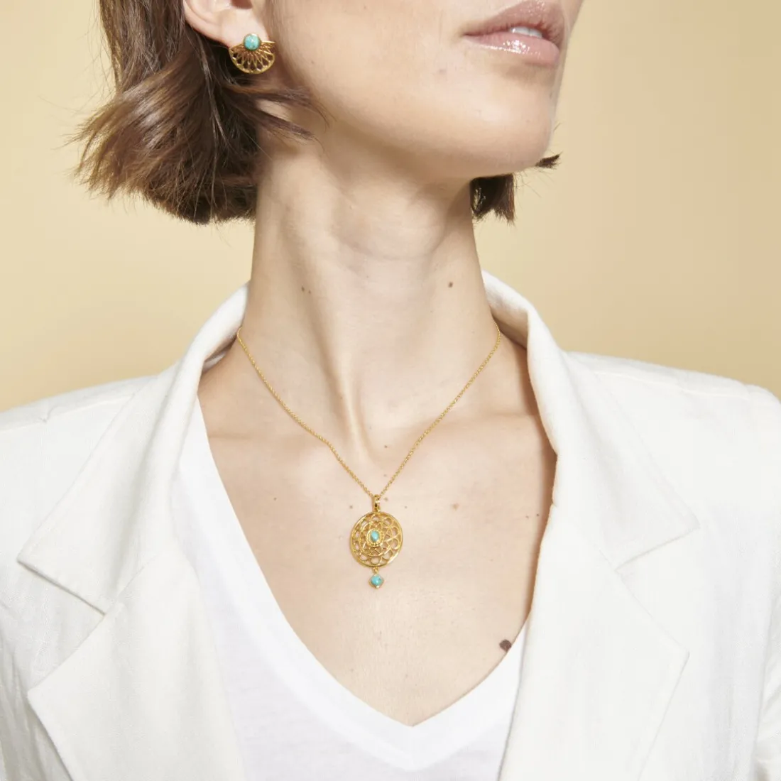 Collier Stella Doré