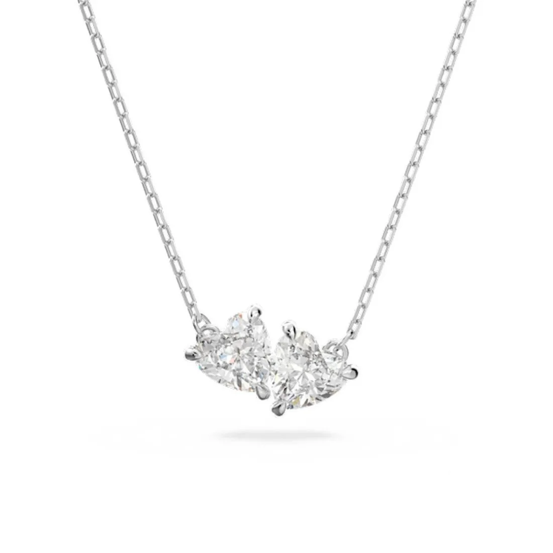 Collier Swarovski 5517117 - Collier métal rhodié blanc cristaux sertis Femme