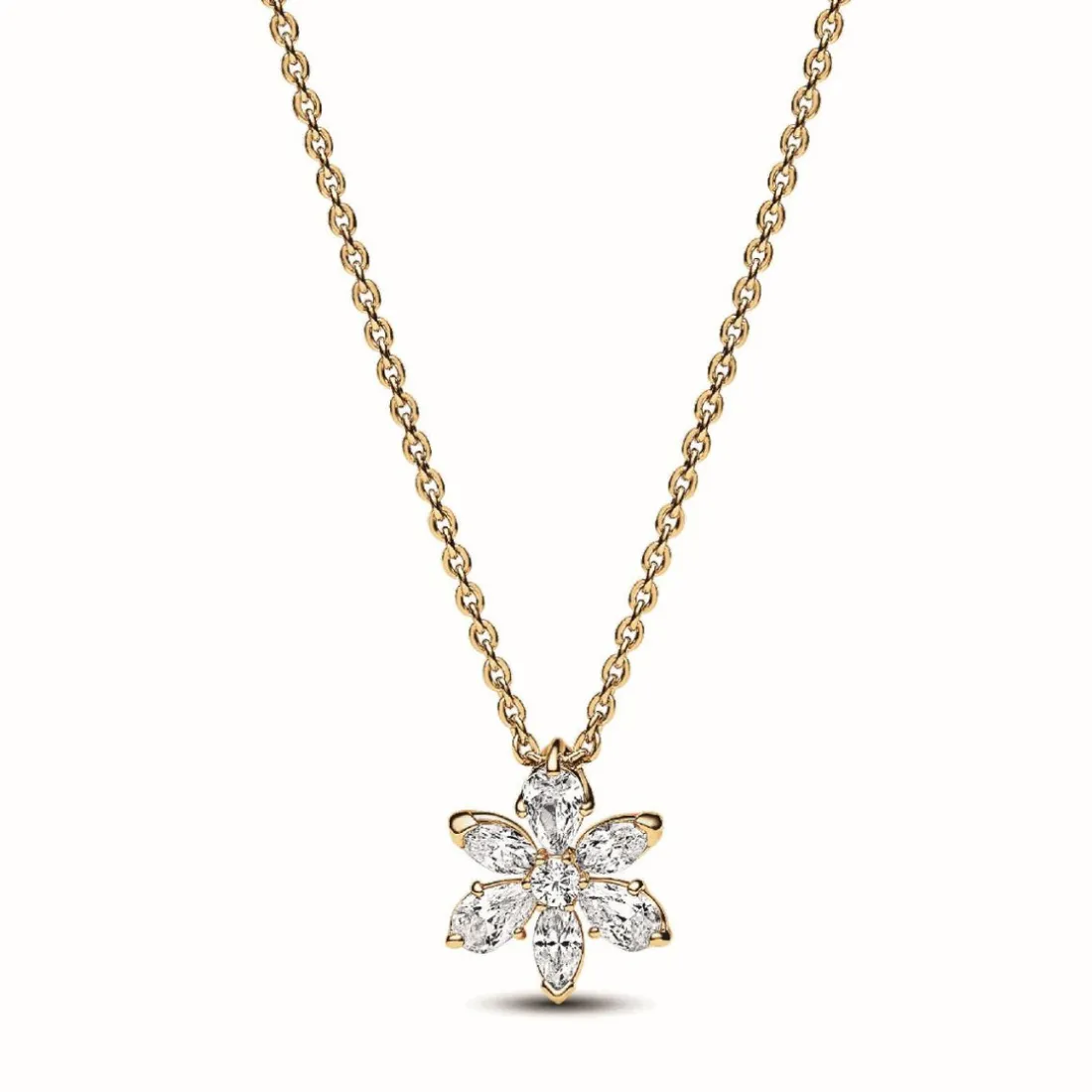 Collier avec Pendentif Herbier Scintillant