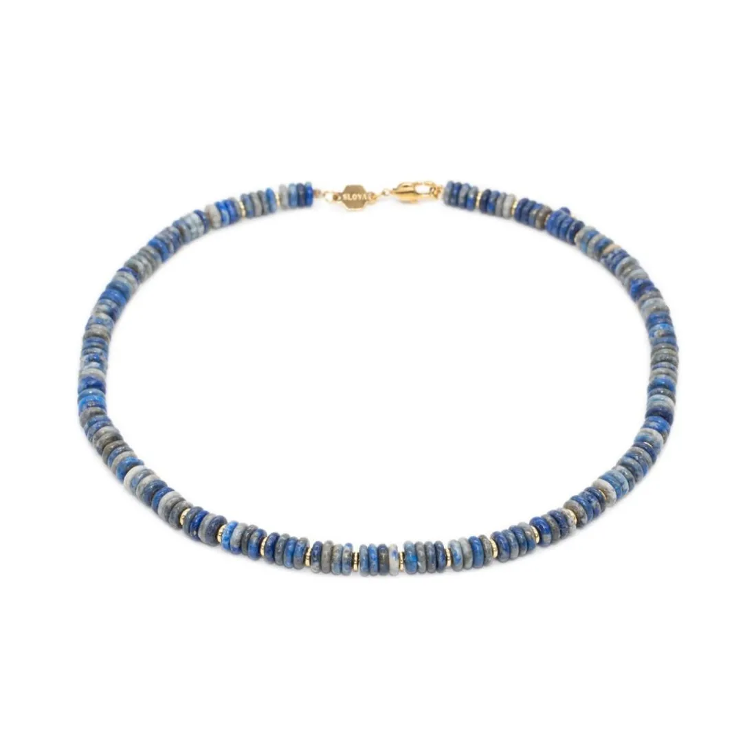 Collier Blima en pierres Lapis-lazuli