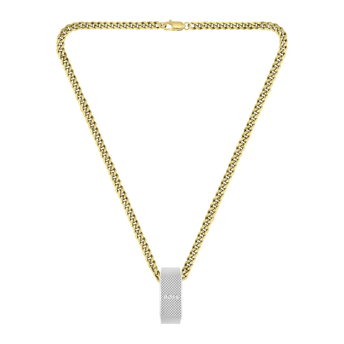 Collier Boss Bijoux Homme en Acier Doré