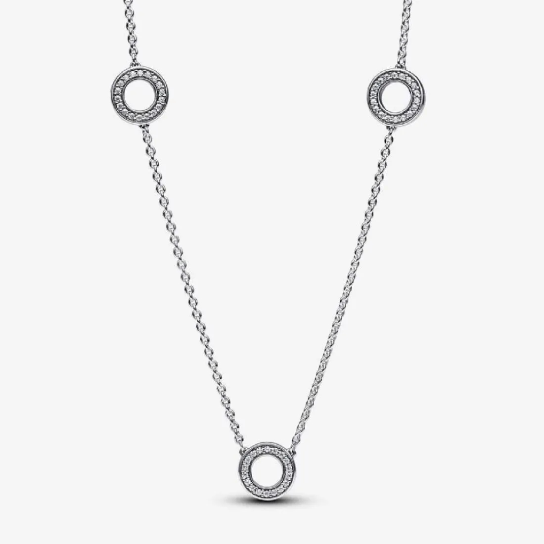 Collier Cercles Pavés