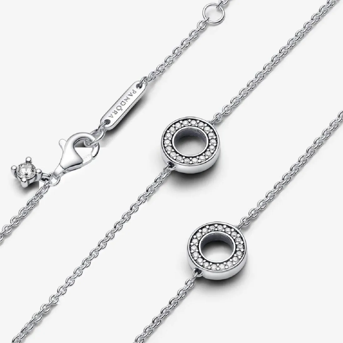 Collier Cercles Pavés