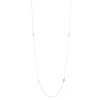 Collier et pendentif Les Interchangeables A59242 - Sautoir Coeur Palladium Femme
