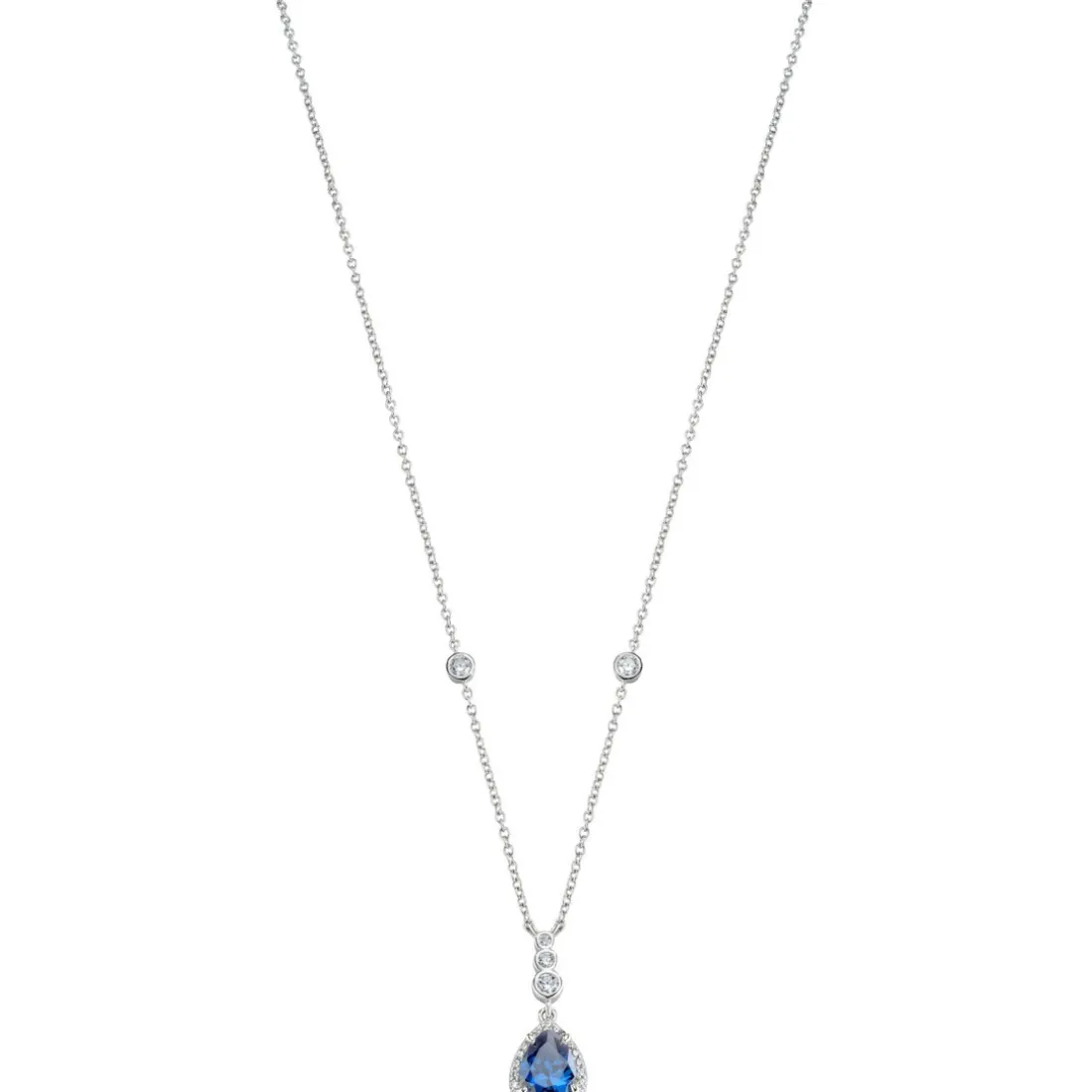 Collier et pendentif Morellato SAIW09 - Collier et pendentif Cristaux Bleu Femme