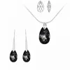 Collier et pendentif So Charm cristal goutte noire - Collier Femme