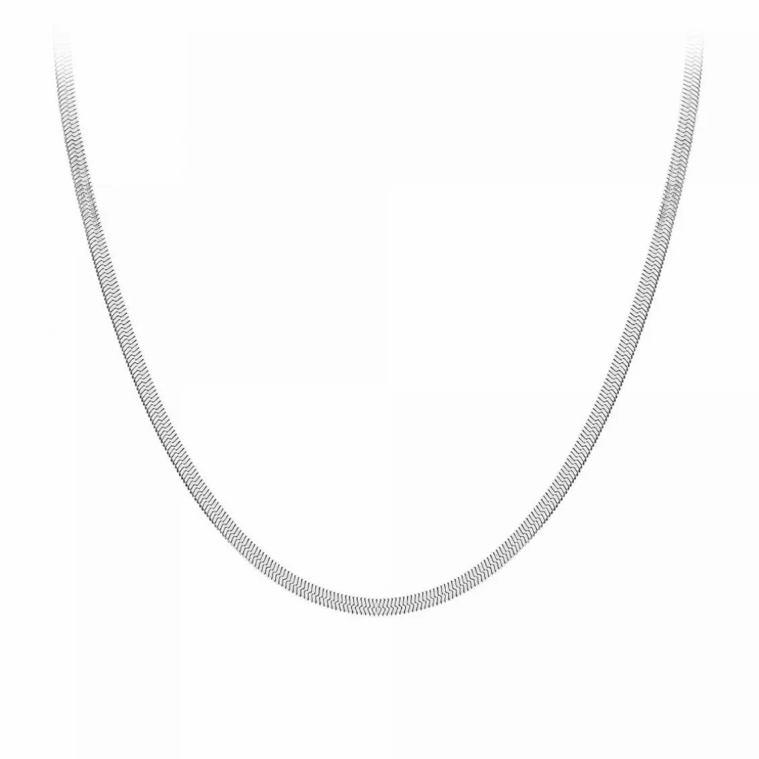 Collier femme Angèle M B2304-ARGENT - Acier Argent
