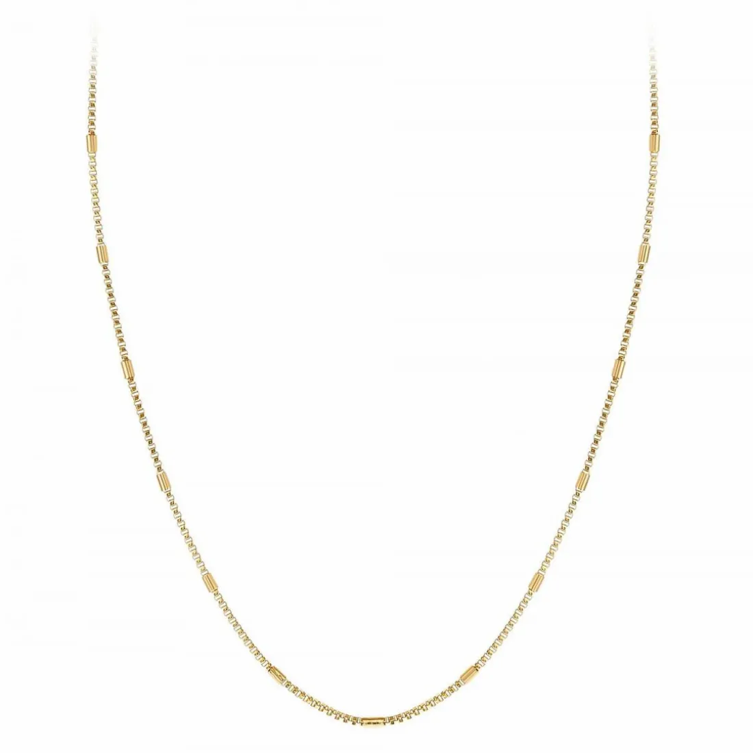 Collier femme Angèle M B2387-DORE - Acier Doré