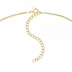 Collier femme Angèle M B2387-DORE - Acier Doré