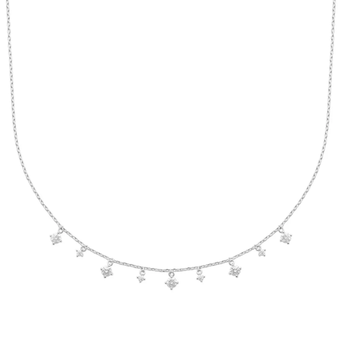 Collier femme argent fantaisie Maison de la Bijouterie VW3W4545