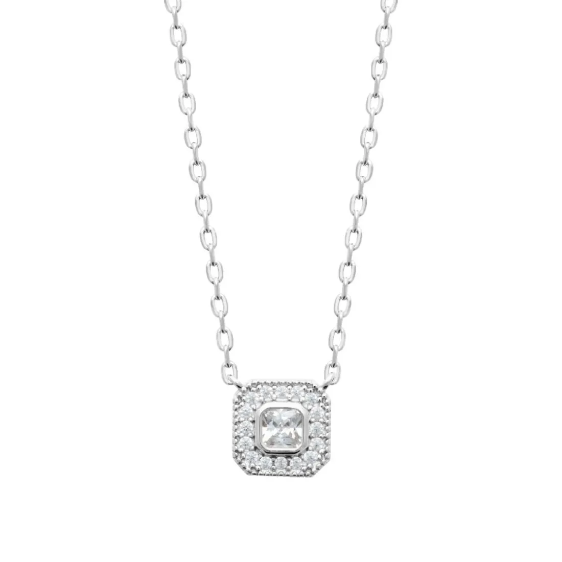 Collier femme argent oxyde de zirconium Maison de la Bijouterie VW36V345