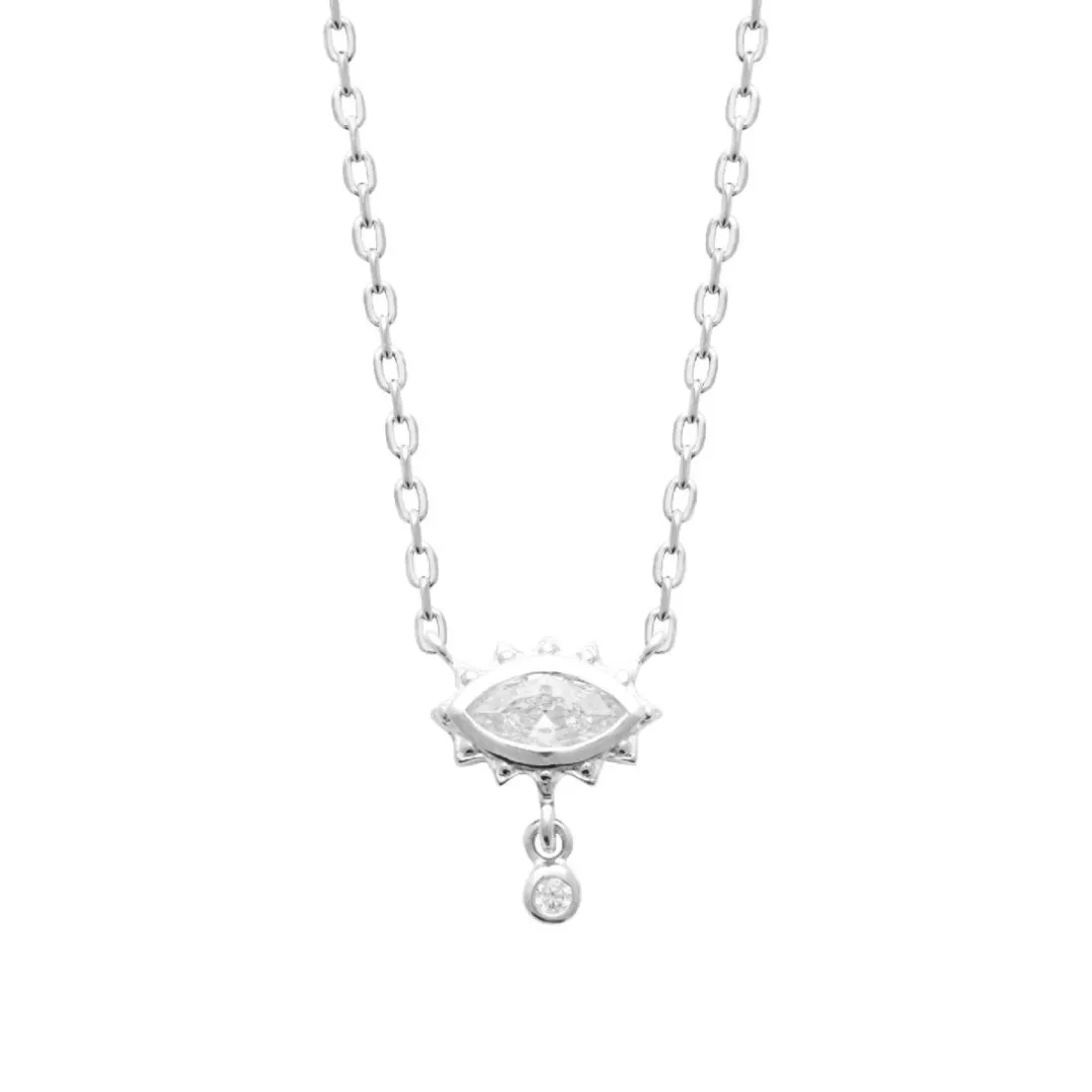 Collier femme argent pendentif fantaisie Maison de la Bijouterie VW3U0645