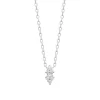 Collier femme argent pendentif oxyde de zirconium Maison de la Bijouterie VW3W6345