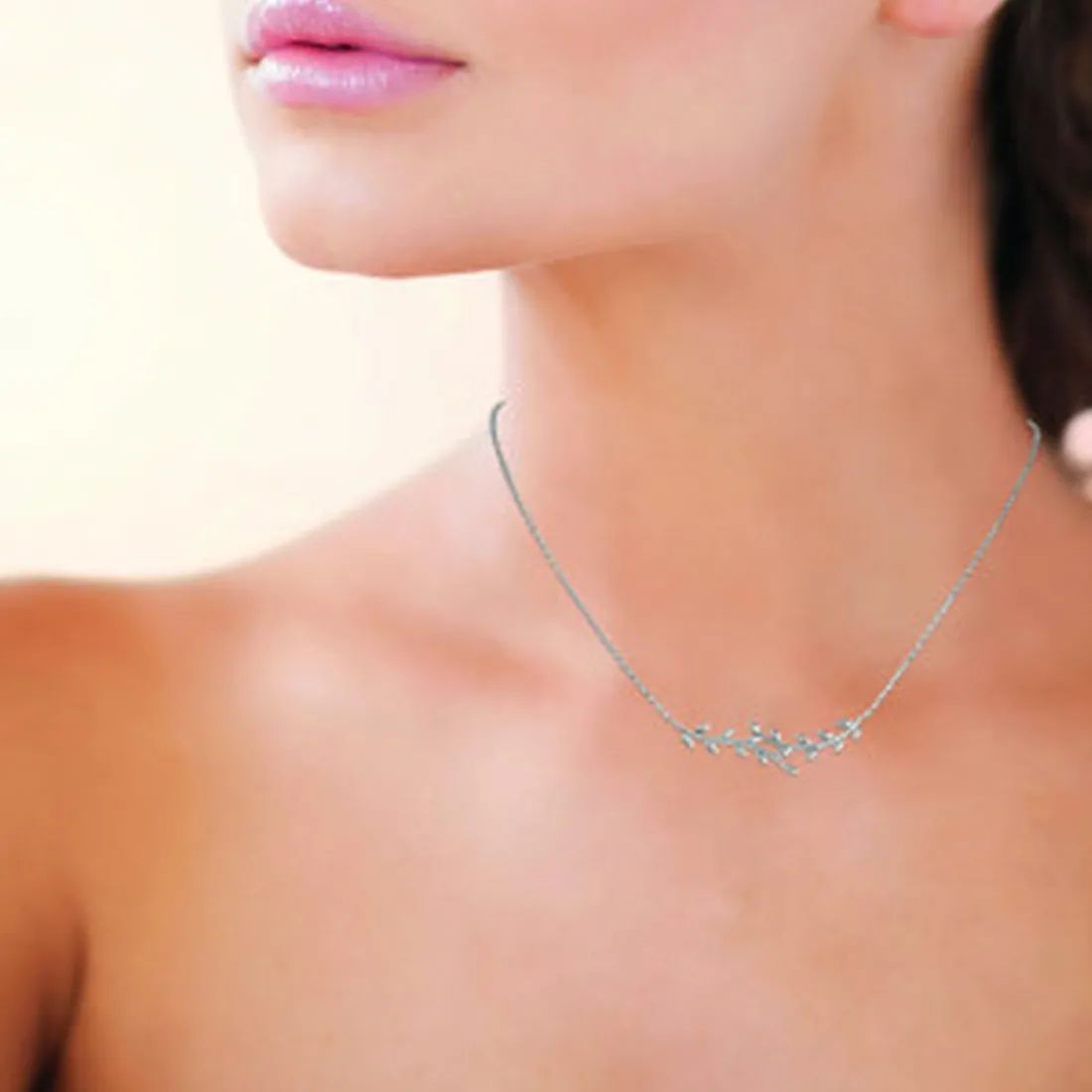 Collier femme argent rhodié - WYZ3YW45