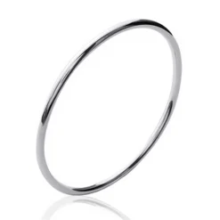 Collier femme argent rhodié - W005536Y