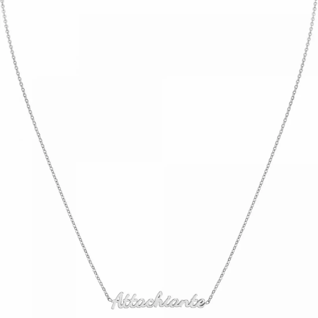 Collier femme Athème - B2689-ARGENT-ATTACHIANTE Acier Argent