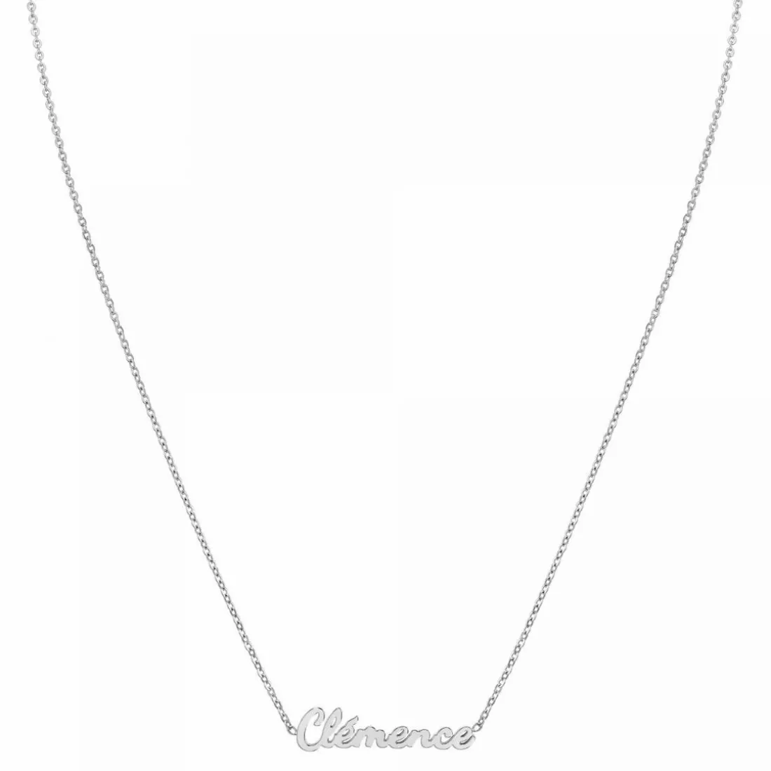 Collier Femme Athème - B2689-ARGENT-CLEMENCE Acier