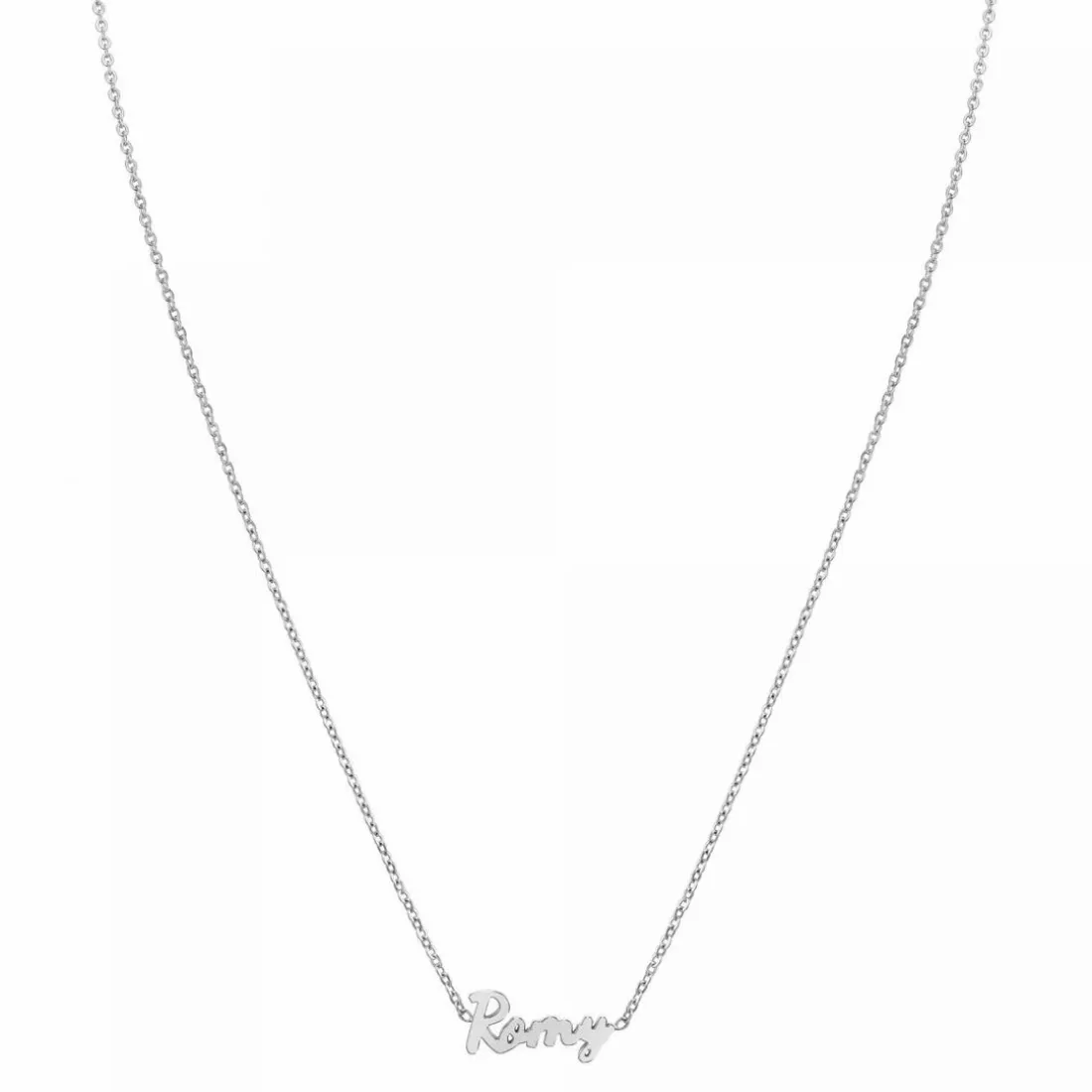 Collier Femme Athème - B2689-ARGENT-ROMY Acier Argent