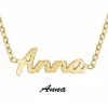 Collier Femme Athème - B2689-DORE-ANNA Acier Doré