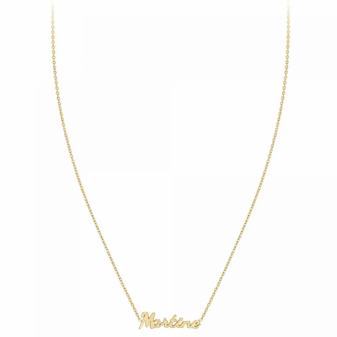 Collier Femme Athème - B2689-DORE-MARTINE Acier Doré