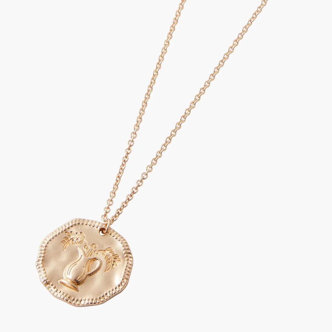 Collier Femme Balaboosté Astrologique Verseau - 3502456531451 Métal Doré