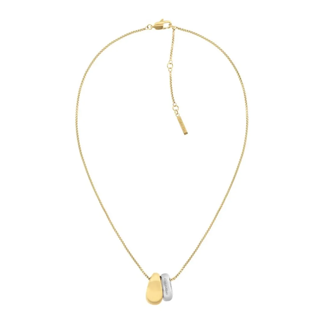 Collier Femme Calvin Klein Refine - 35000617 Acier Argent, Doré