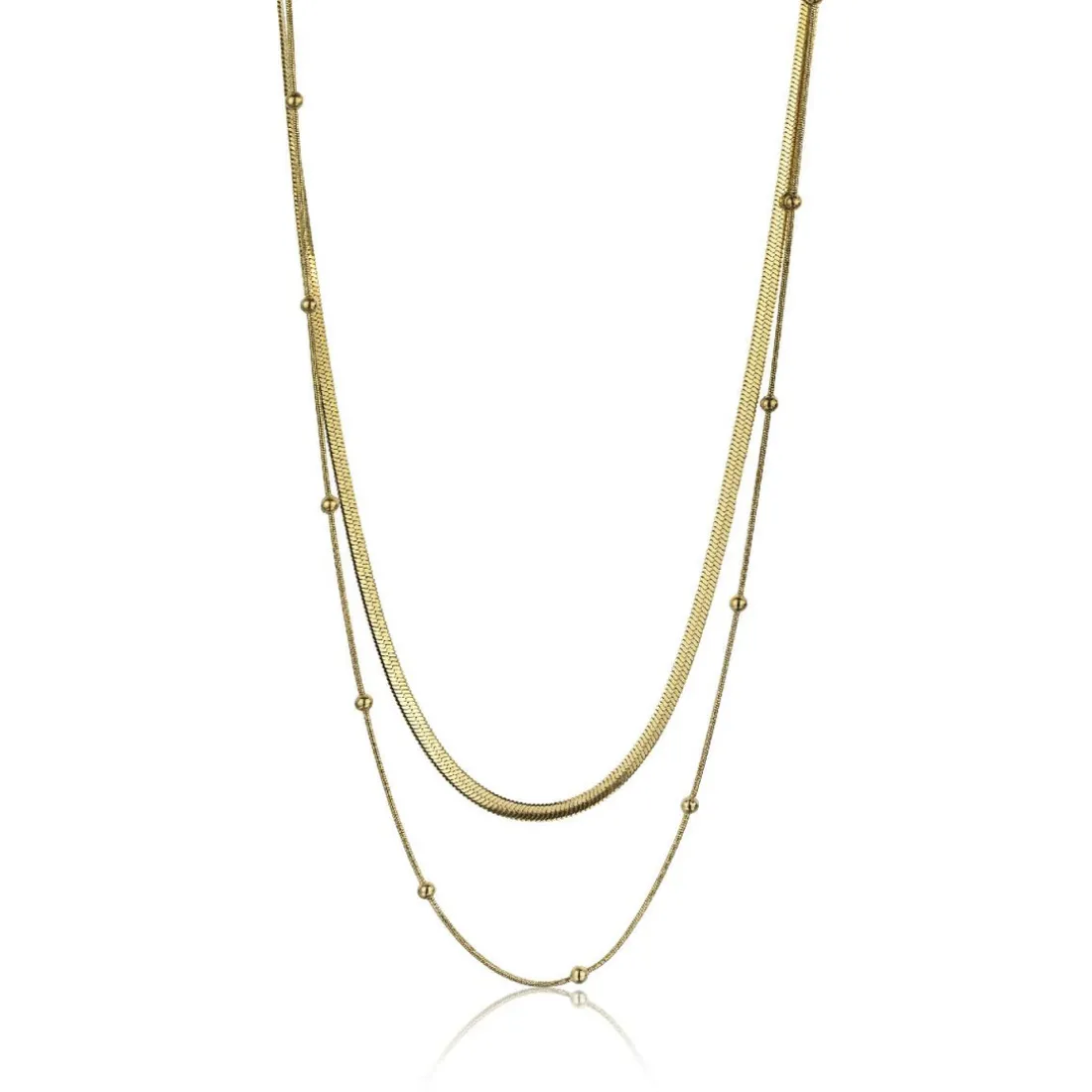 Collier femme Emily Westwood EWN23094G - Acier Doré