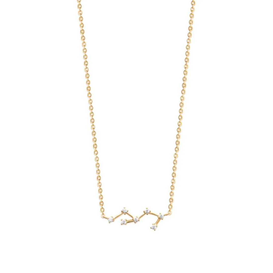 Collier femme fantaisie constellation plaqué or Maison de la Bijouterie UW3ZV445