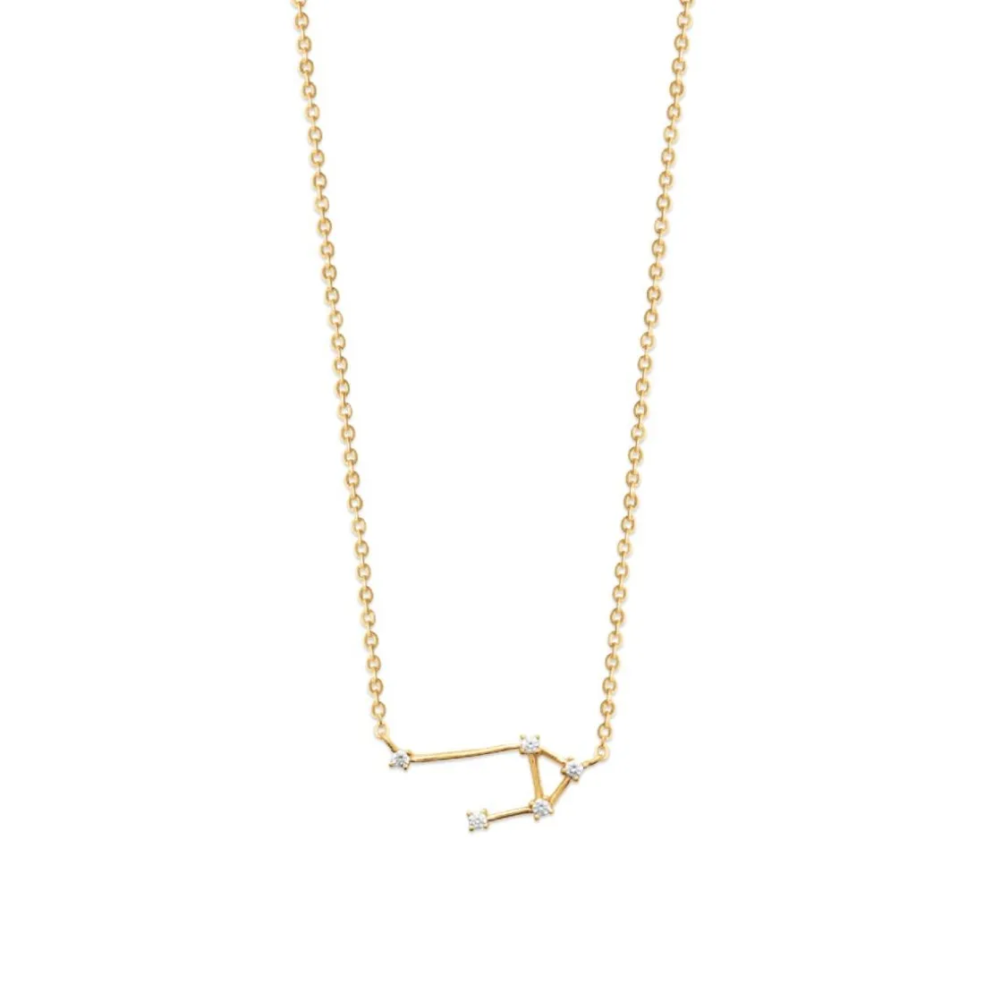 Collier femme fantaisie constellation plaqué or Maison de la Bijouterie UW3ZVZ45