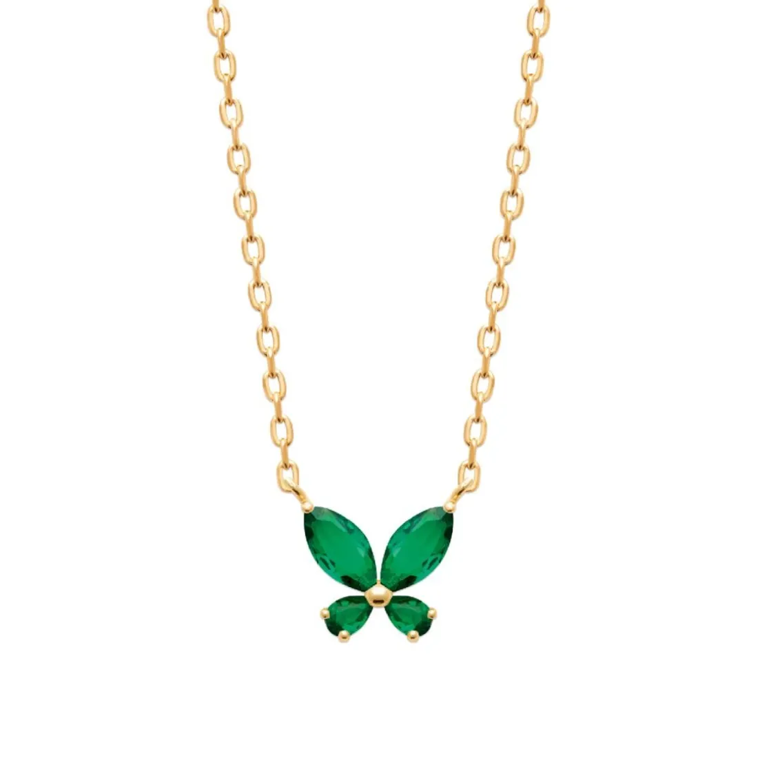 Collier femme fantaisie pendentif oxyde plaqué or Maison de la Bijouterie UW3VV445