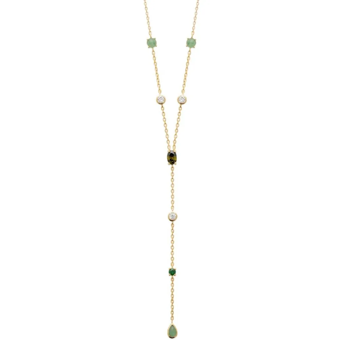Collier femme fantaisie plaqué or Maison de la Bijouterie UW3V4Z45