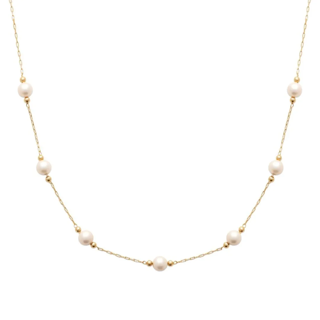 Collier femme fantaisie plaqué or Maison de la Bijouterie UW3W3Y45