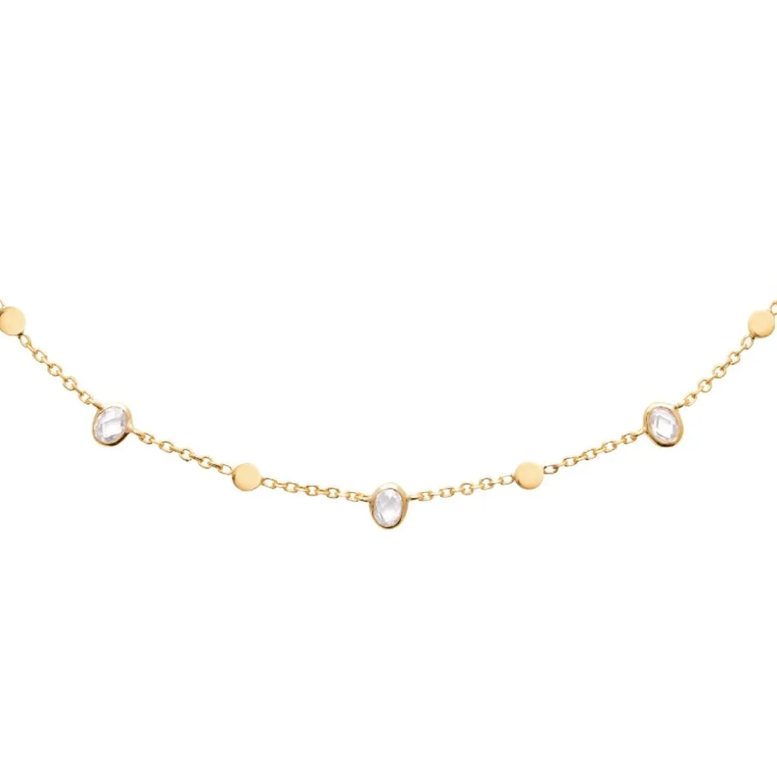 Collier femme fantaisie plaqué or Maison de la Bijouterie UW356345