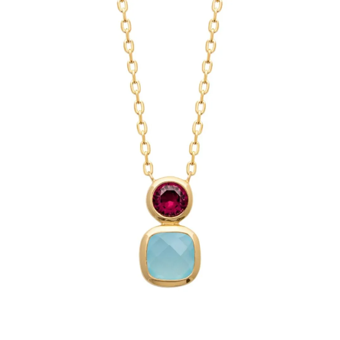 Collier femme fantaisie plaqué or Maison de la Bijouterie UW340Y45