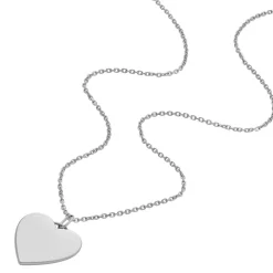 Collier Femme Fossil Bijoux - JF04690040 - Acier Argent
